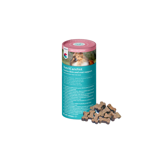Covetrus NutriCareVet Skin & Coat Support Soft Chews for Dogs 16460
