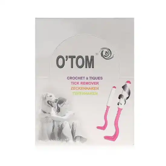 O'Tom Silicone Handled Tick Remover for Dogs and Cats 16162