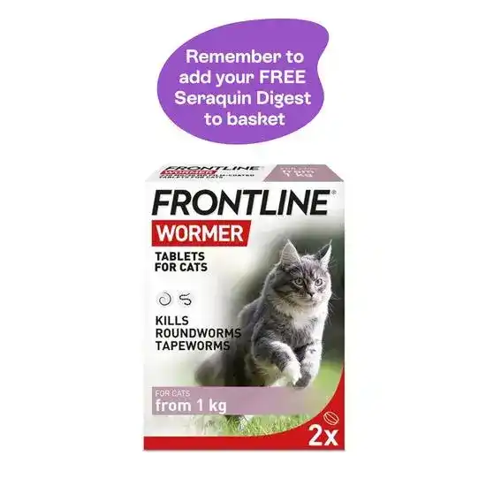 FRONTLINE WORMER Flavoured Tablets for Cats (1kg and over) 2895