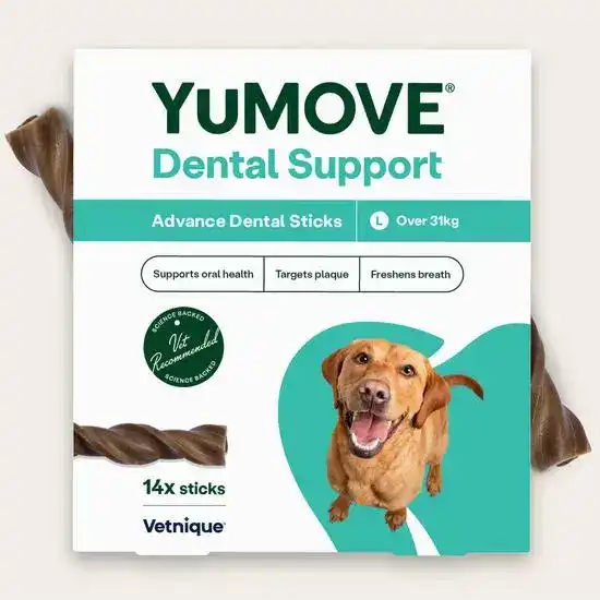 YuMOVE Dental Care Sticks for Dogs 14 Pieces 15604