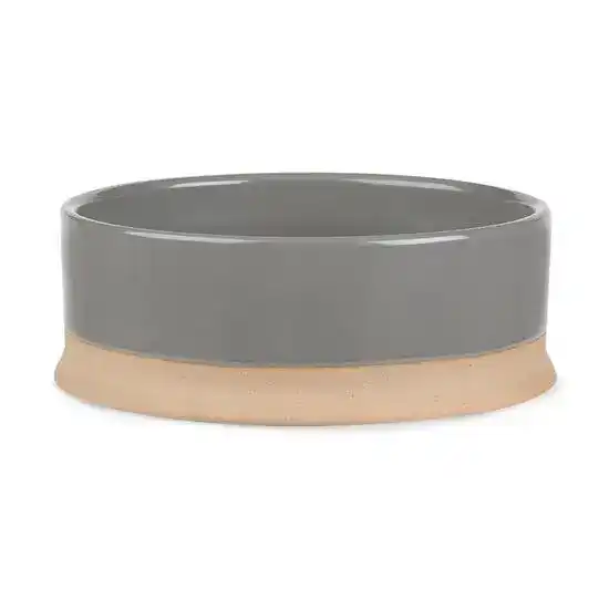 Scruffs Scandi Non Tip Pet Food & Water Bowl Grey 19191