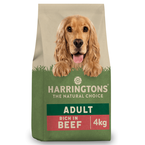 Harringtons Adult Dry Dog Food Beef and Rice 4kg 18074