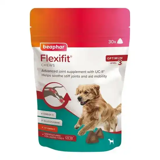 Beaphar Flexifit Optimum UC-II Joint Care Chews for Dogs 1 x 175g 17851