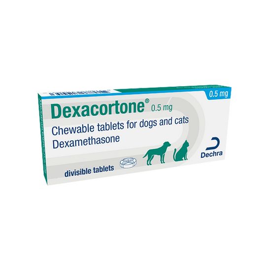Dexacortone Chewable Tablets for Dogs & Cats 0.5mg 16573