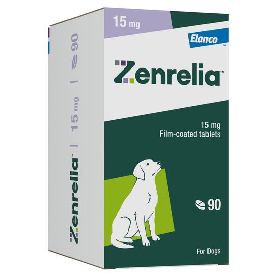 Zenrelia Film-Coated Tablets for Dogs 15mg 19057