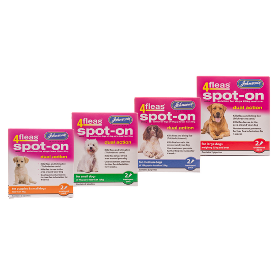 Johnson's Veterinary 4fleas Spot On for Dogs & Puppies 18568
