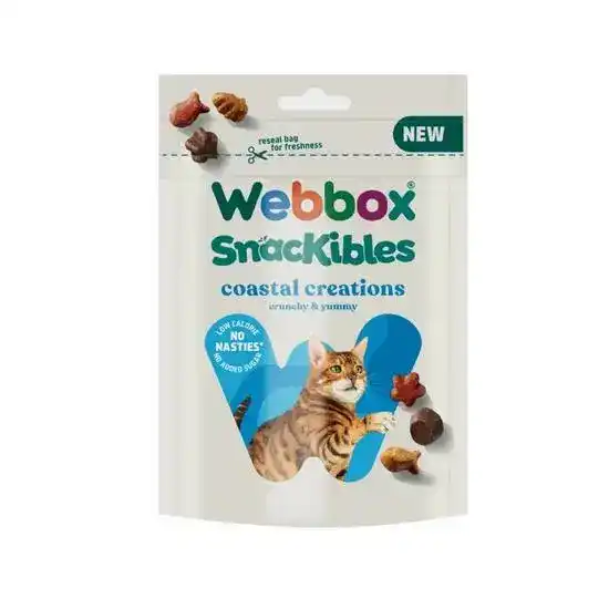 Webbox Snackibles Coastal Creations Cat Treats 21091