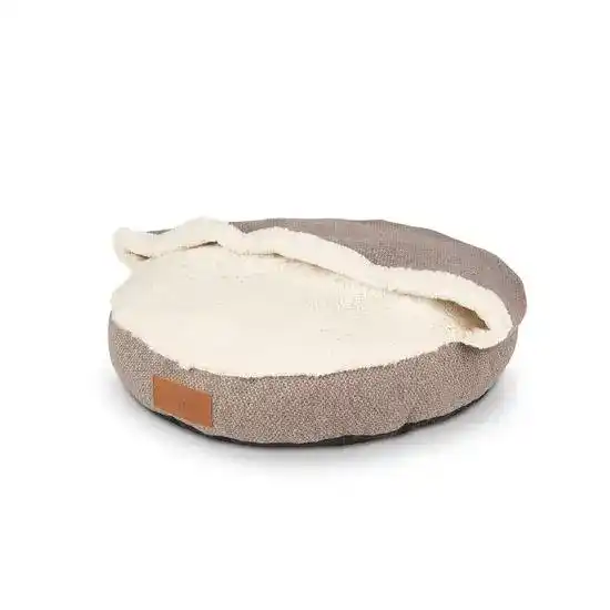 Scruffs Seattle Burrow Cat Bed Stone Grey 19482