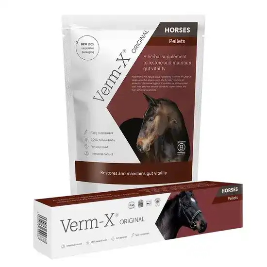 Verm-X Original Gut Vitality & Maintenance Supplement Pellets for Horses 2183