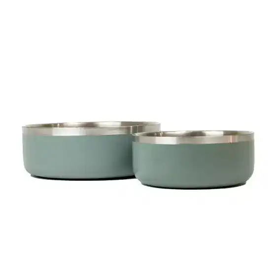 Ancol Sage Stainless Steel Dog Bowl 19116