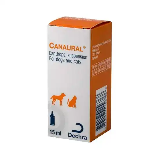 Canaural Ear Drops Suspension for Dogs and Cats 1709
