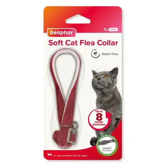 Beaphar Soft Velvet Flea Collar for Cats 18973