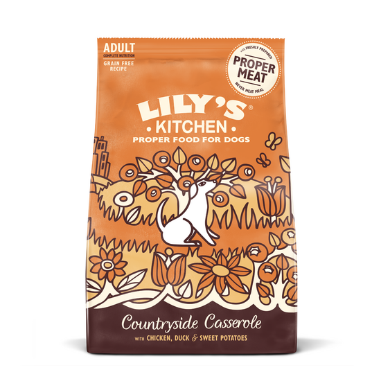 Lily's Kitchen Adult Countryside Casserole Dry Dog Food 3554