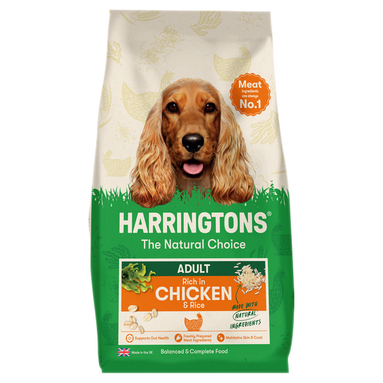 Harringtons Adult Dry Dog Food Chicken and Rice 18073