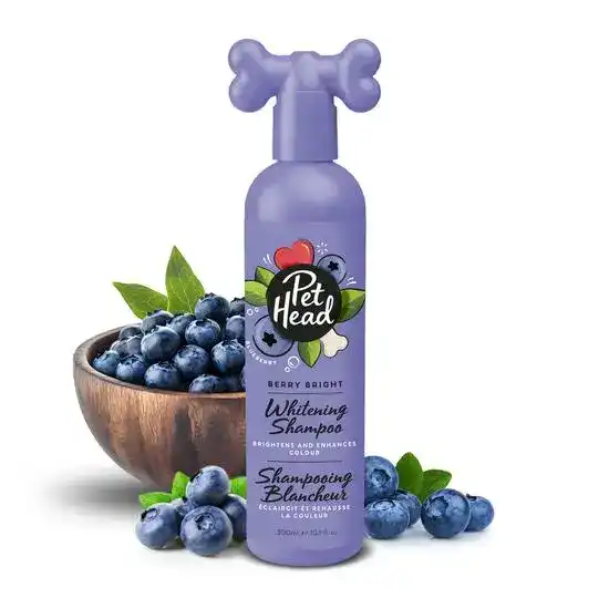 Pet Head Berry Bright Whitening Dog Shampoo 19607