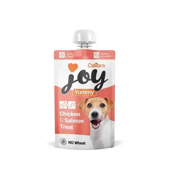 Calibra Joy Yummy Dog Chicken & Salmon Paste Treat 20415