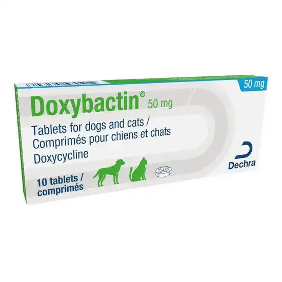 Doxybactin Tablets for Dogs and Cats 50mg 3288