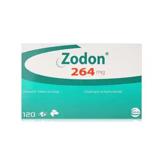 Zodon Chewable Tablets for Dogs 264mg 2257