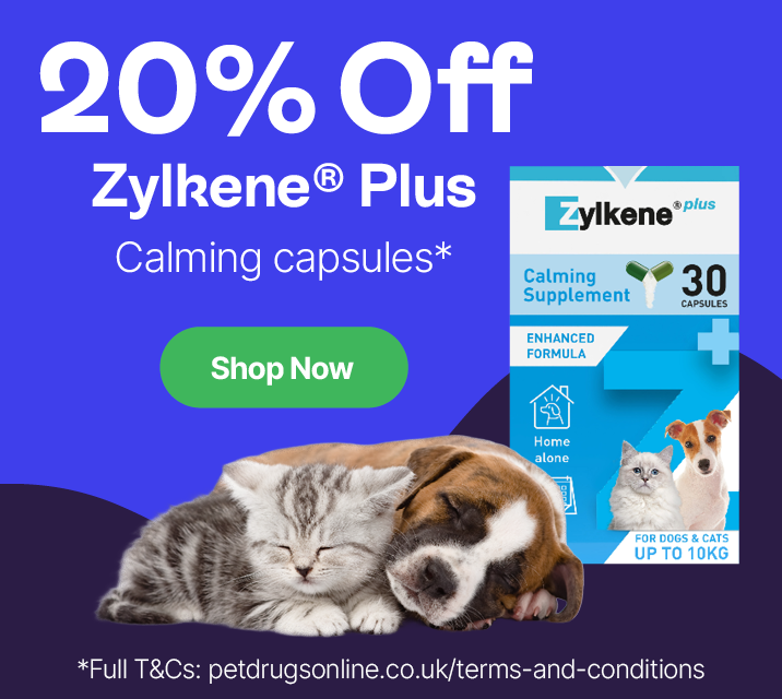 20% Off* Zylkene Plus Calmin Capsules*