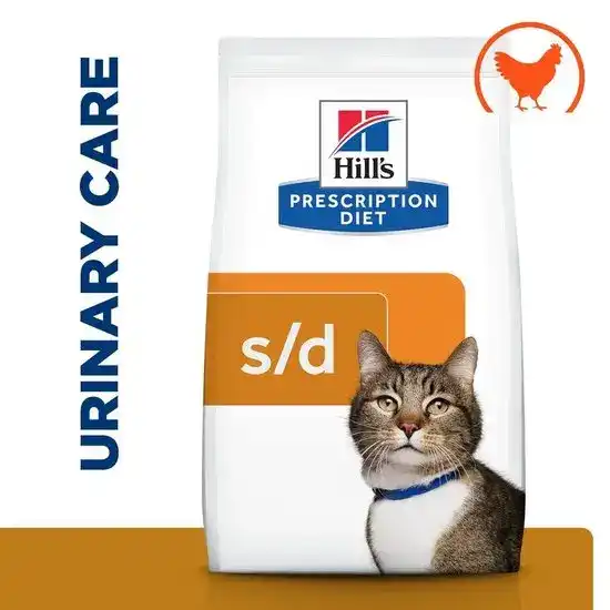 Hill's PRESCRIPTION DIET s/d Urinary Care Dry Cat Food with Chicken 637