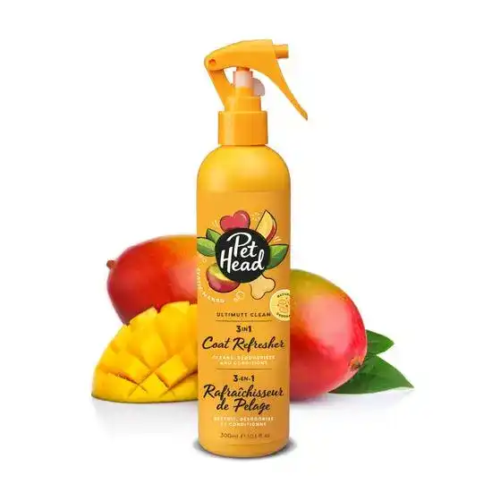 Pet Head Ultimutt Clean Coat 3 in 1 Refresher Dog Spray 19609