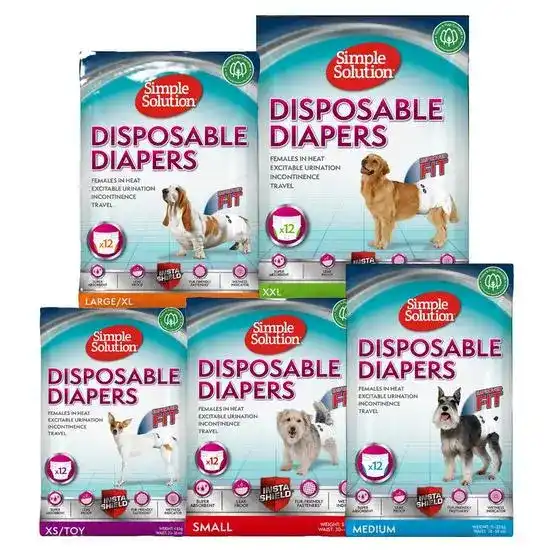Simple Solution Disposable Dog Diaper 19423