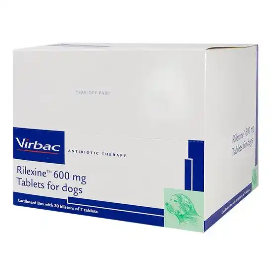 Rilexine Tablets for Dogs 600mg 3063