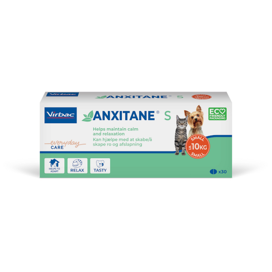 Anxitane Calming Supplement for Small Dogs & Cats (up to 10kg) 11363