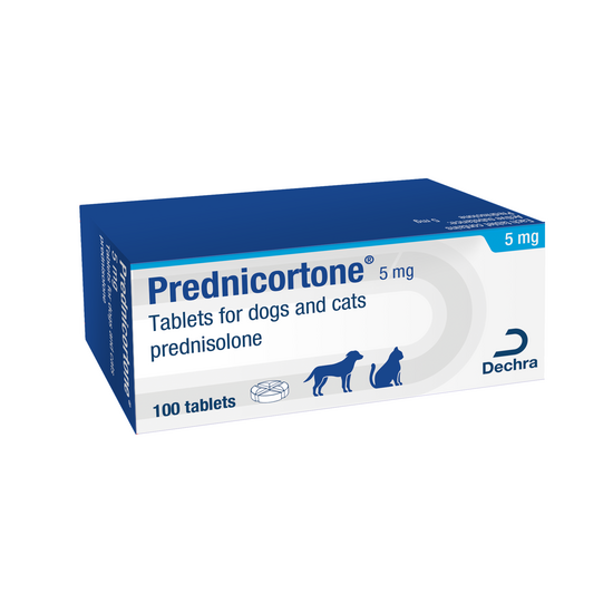 Prednicortone Tablets for Dogs and Cats 5mg 16021