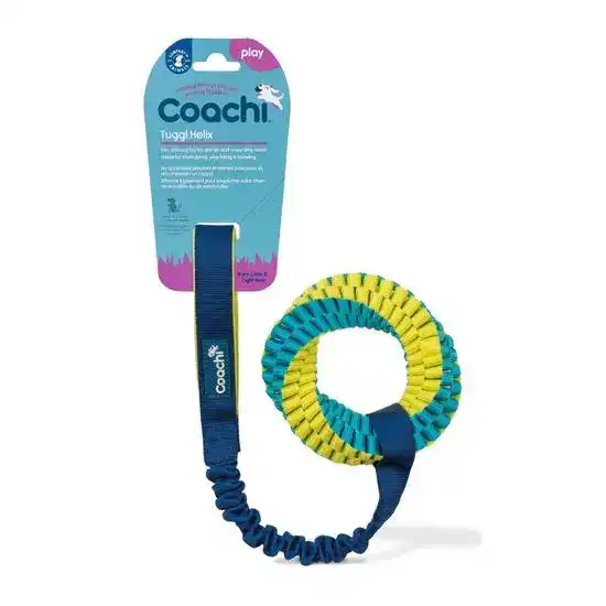 Coachi Tuggi Helix Dog Toy Navy