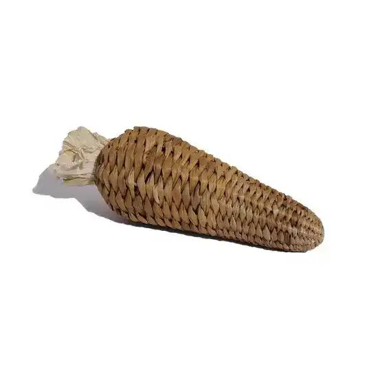 Rosewood Naturals Banana Leaf Carrot Stuffer Chew Toy for Rabbits 1 Piece 16970