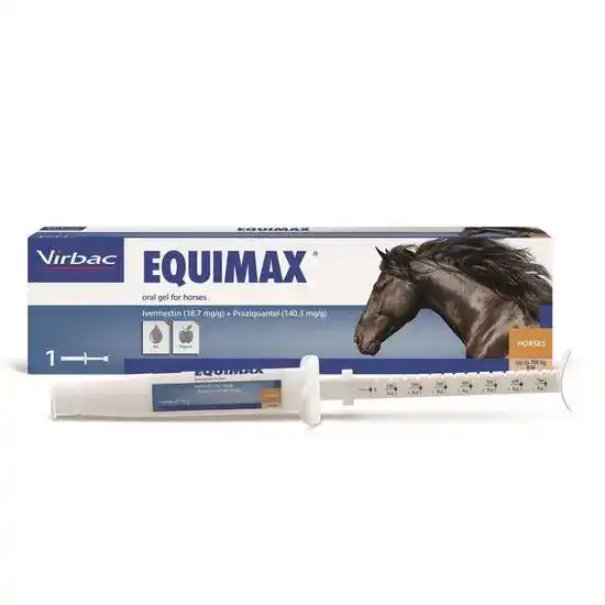 Equimax Oral Gel Wormer for Horses 18.7mg/g + 140.3mg/g 1173