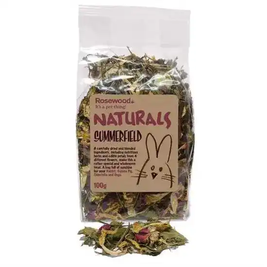 Rosewood Naturals Summerfield Mix for Small Animals 1 x 100g 16969