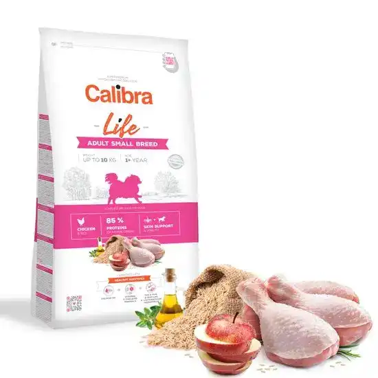 Calibra Dog Life Adult Small Breed Dry Dog Food with Chicken 15717