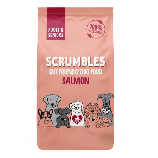 Scrumbles Grain Free Dry Dog Food with Salmon 17605