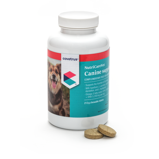 Covetrus NutriCareVet Cardiac Support Supplement Chewable Tablets for Dogs 16477