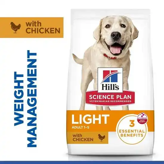 Hill's SCIENCE PLAN Large Breed Adult Light Dry Dog Food with Chicken 1233