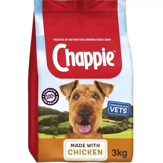 Chappie Complete Adult Dry Dog Food with Chicken & Whole Grain Cereal 10214