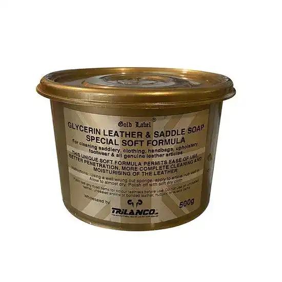 Gold Label Glycerin Leather and Saddle Soap 19938