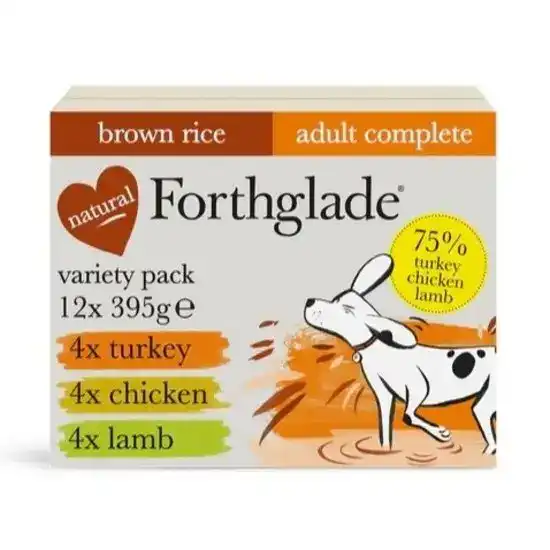 Forthglade Complete Adult Wet Dog Food Turkey