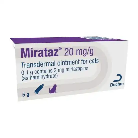 Mirataz Transdermal Ointment for Cats 20mg/g 4455