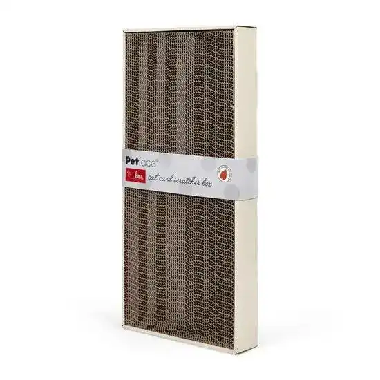 Petface Catkins Cat Card Scratcher Box 47cm length 18698
