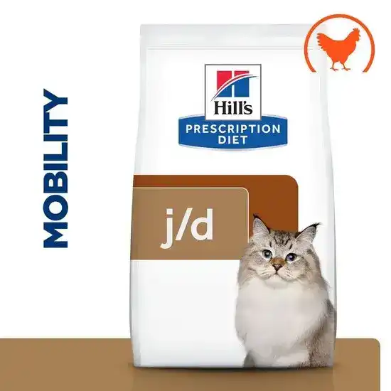 Hill's PRESCRIPTION DIET j/d Mobility Dry Cat Food with Chicken 569