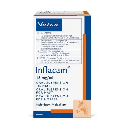 Inflacam Oral Suspension for Horses 15mg/ml 3872