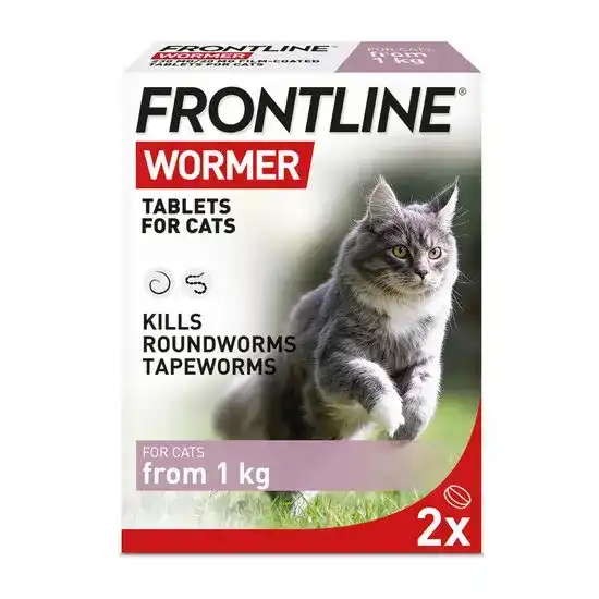 FRONTLINE WORMER Flavoured Tablets for Cats (1kg and over) 2895