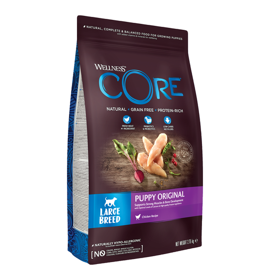 Wellness Core Large Breed Puppy Original Dry Dog Food Chicken 17035