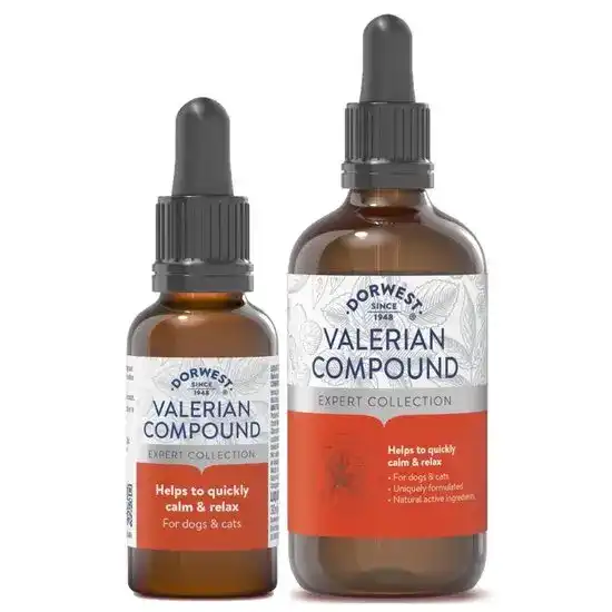 DORWEST Valerian Compound Calming Drops for Dogs and Cats 1154
