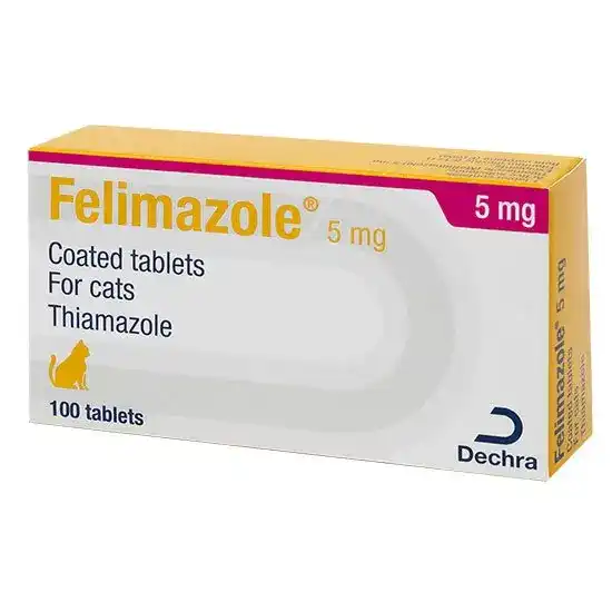 Felimazole Coated Tablets for Cats 5mg 3016