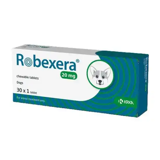 Robexera Chewable Tablets for Dogs 20mg 19539