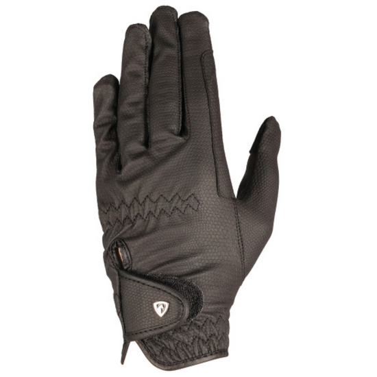 Hy Equestrian Cottenham Elite Riding Gloves Black 20841